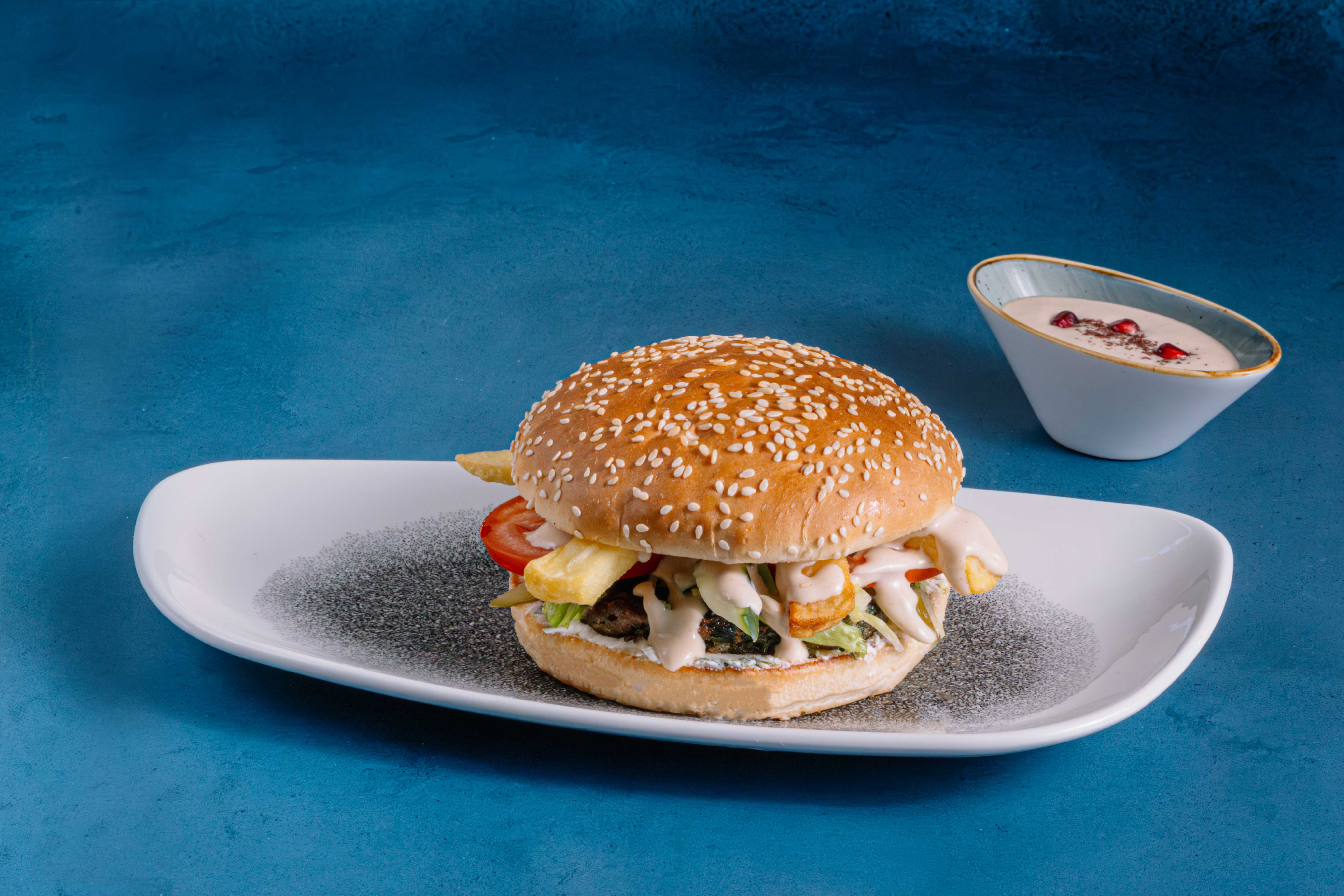 Vegetarisches Moulette Burger